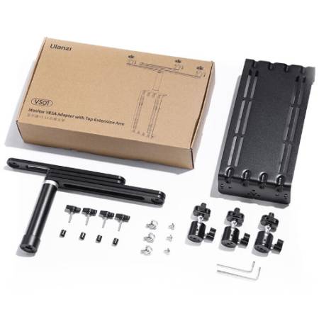 Ulanzi T051 - uchwyt do mocowania akcesoriów na monitorze, standard VESA, regulowany, do 4kg